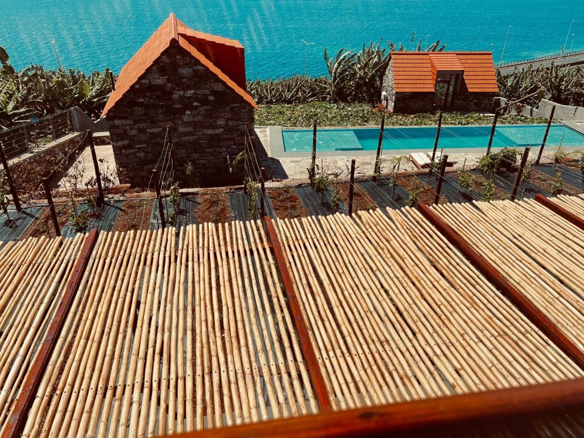 Casas Do Laranjo- Cottages & Infinity Pool Gaula Ngoại thất bức ảnh