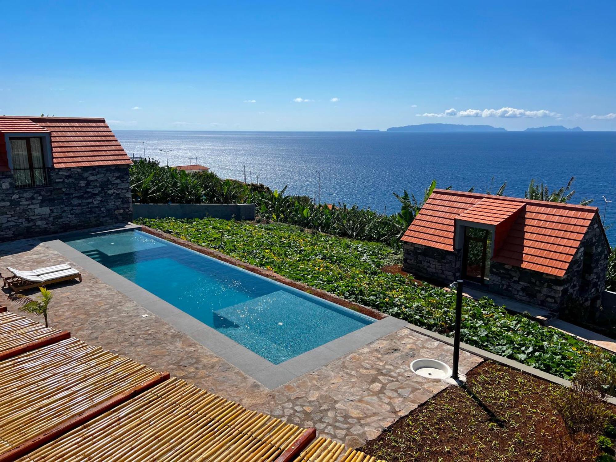 Casas Do Laranjo- Cottages & Infinity Pool Gaula Ngoại thất bức ảnh